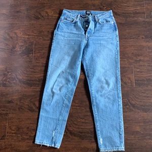 BDG toothpick high rise jeans size 25 and 26